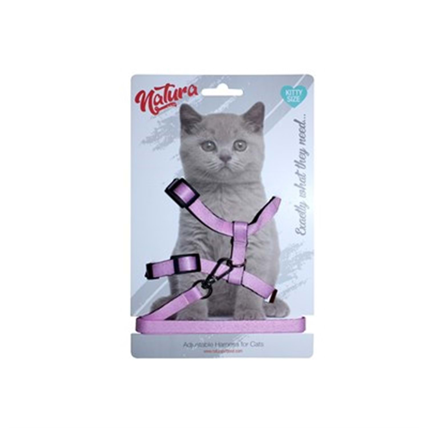 Natura%20Yavru%20Kedi%20Bel%20Tasması%20-%20Pembe