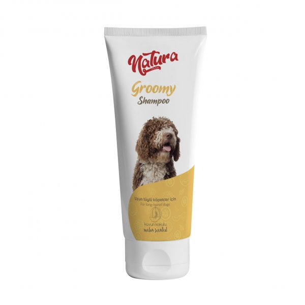 Natura%20Groomy%20Shampoo%20250%20Ml%20Uzun%20Tüylü%20Köpek%20Şampuanı