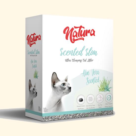 Natura Scented Slım 10 Lt , kedi kumu