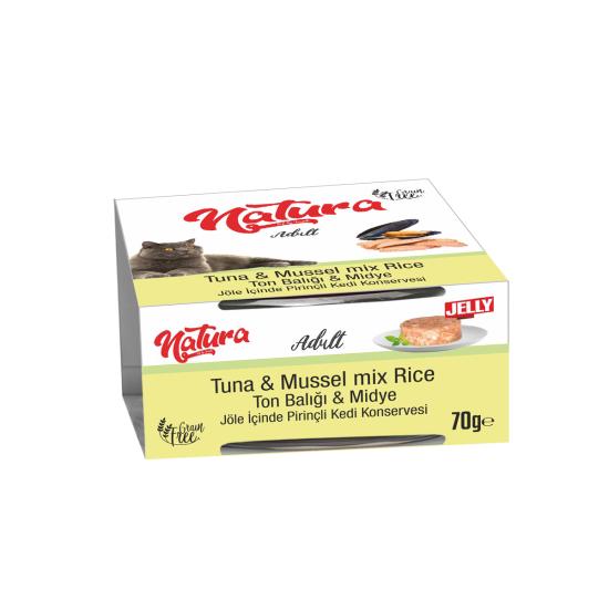 Natura Tuna & Mussel Mıx Rıce 70 Gr